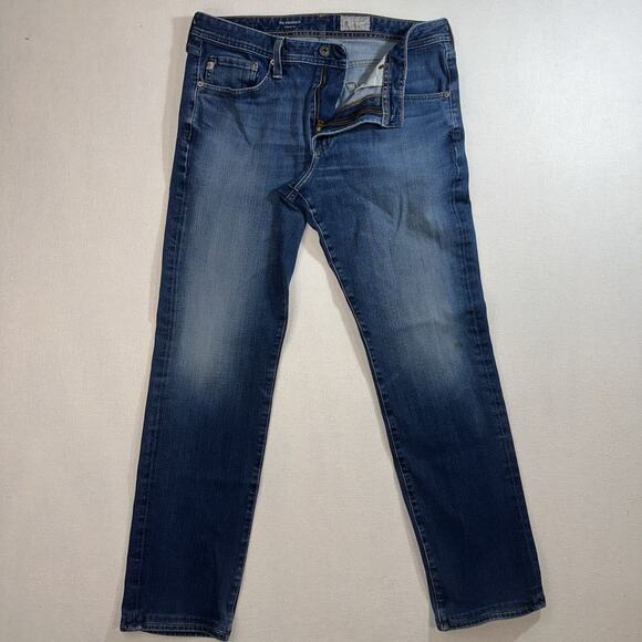 Ag Adriano Goldschmied Other - AG The Graduate Jeans Men 34x34 (34x30) Tailored Leg Blue 360 Denim Made In USA